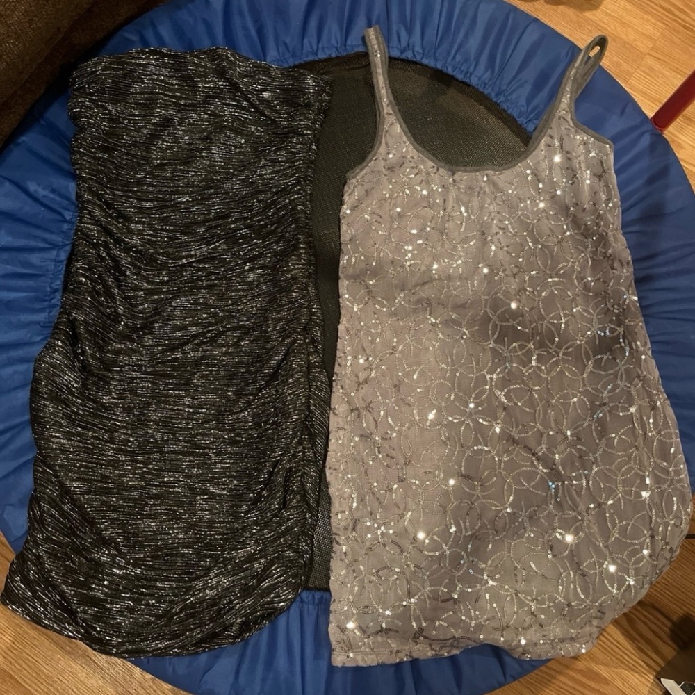 Sequins and glitter Express dresses